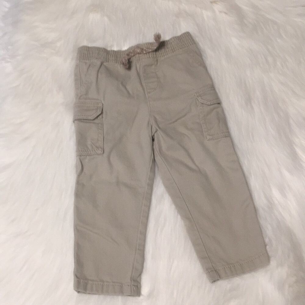 Jumping Beans khaki cargo pants Size 24M